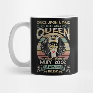 Girls 18th Birthday Queen May 2002 Queen Birthday Mug